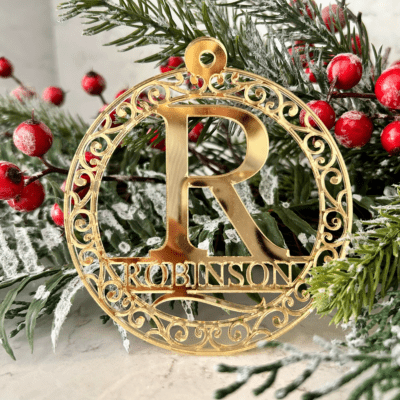 Personalised Christmas ornament