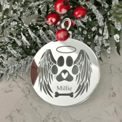 Pet memorial ornament