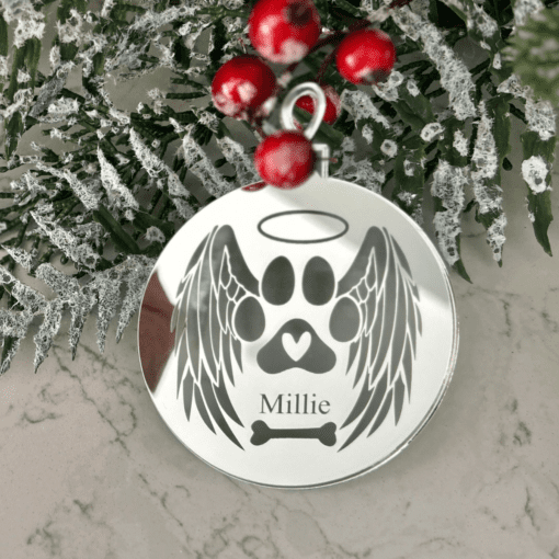 Pet memorial ornament
