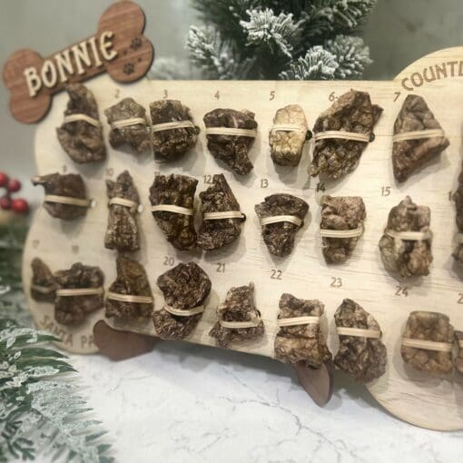 Countdown to Santa paws- Personalised Advent calender - Image 3