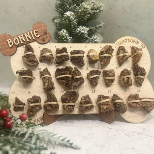 Countdown to Santa paws- Personalised Advent calender - Image 2