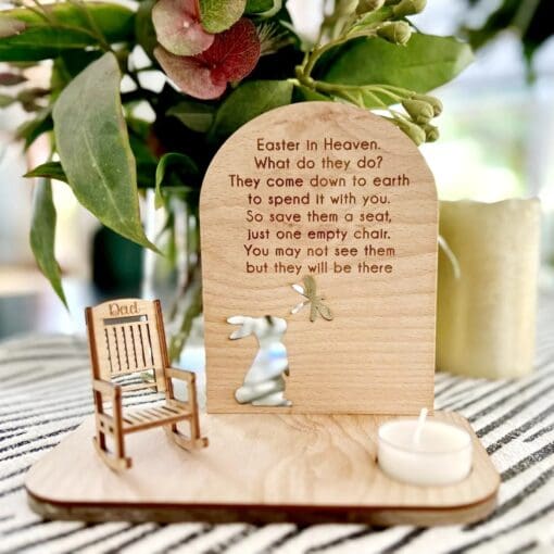 Christmas in Heaven Plaque - Image 2