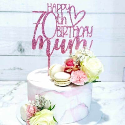 Birthday cake topper