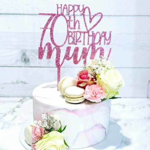Birthday cake topper