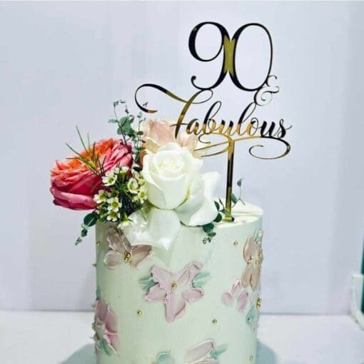 Fabulous cake topper