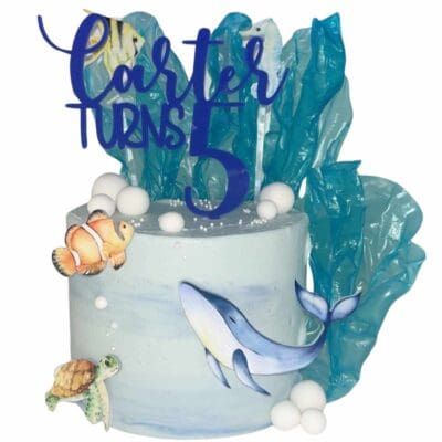 Birthday cake topper