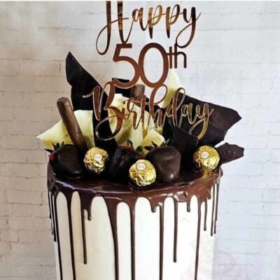 Birthday cake topper