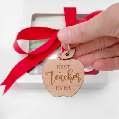Best teacher ever keyring