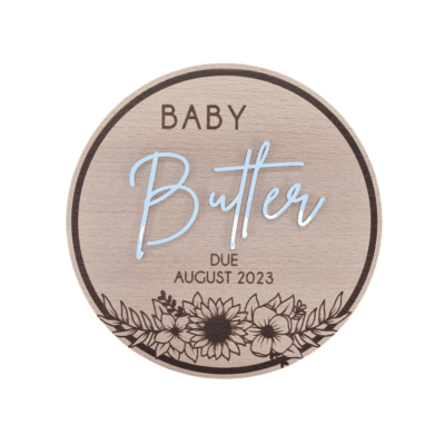 Pregnancy annoucement disc