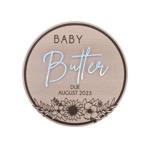 Pregnancy annoucement disc