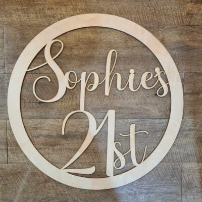 Custom backdrop hoop