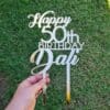 Birthday cake topper