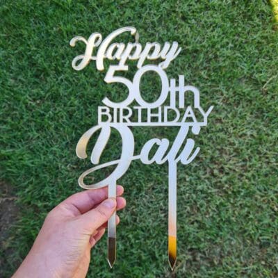 Birthday cake topper