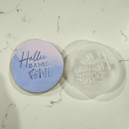 Wild one cookie stamp