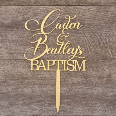 religious cake topper