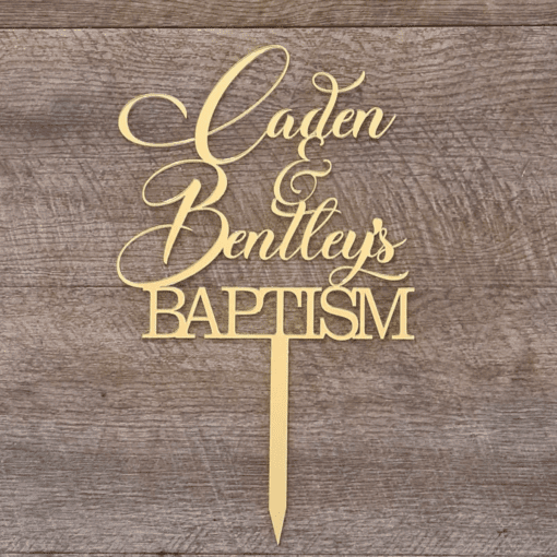 religious cake topper