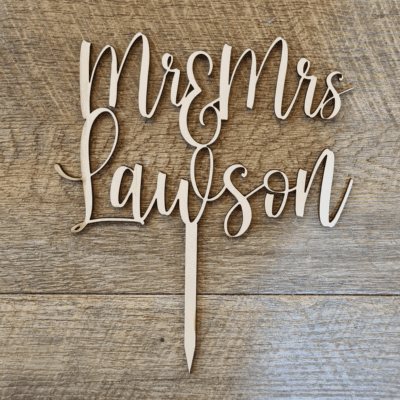 Wedding cake topper