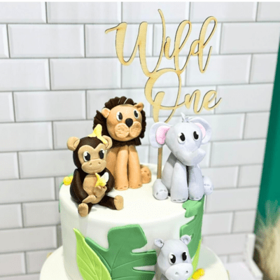 Wild One cake topper