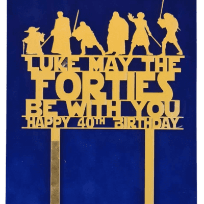 Star Wars cake topper