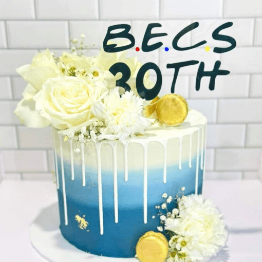 FRIENDS personalised cake topper