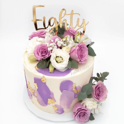 Birthday age cake topper