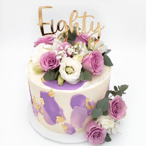 Birthday age cake topper