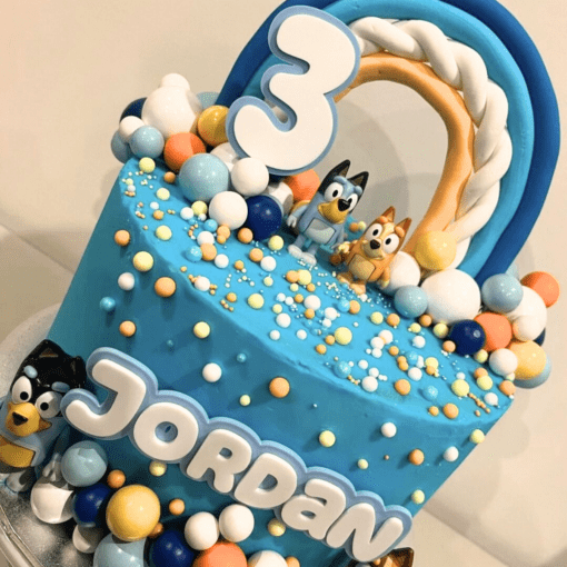 Bluey cake topper set - Image 2