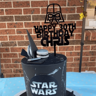 Star wars cake topper
