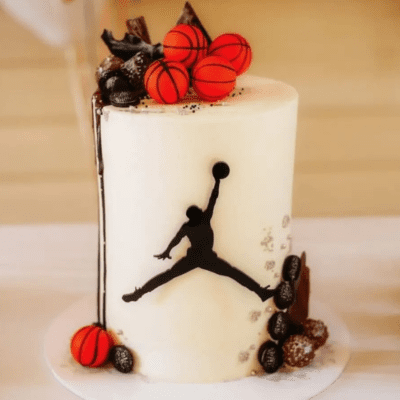 Basketball cake fropper