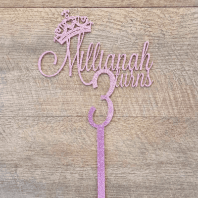 Princess cake topper