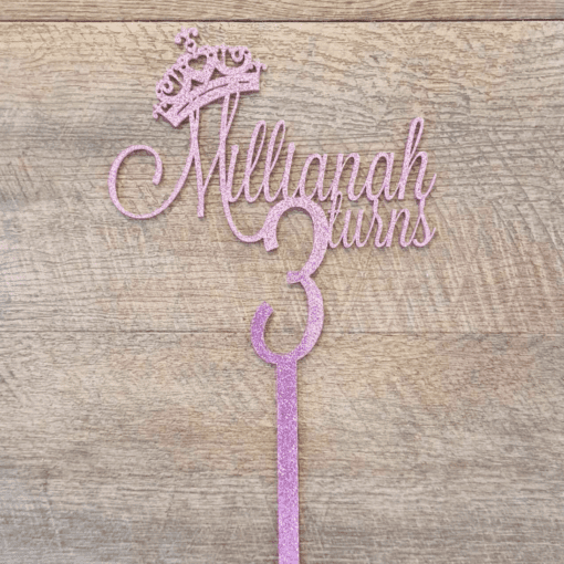 Princess cake topper