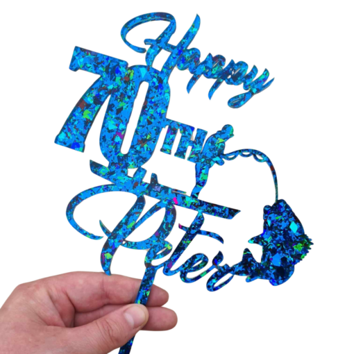Fishing cake topper - Image 2