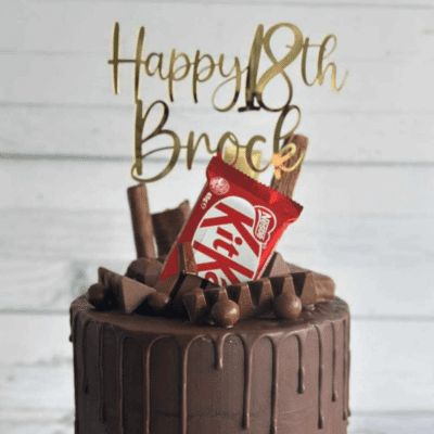 Birthday cake topper