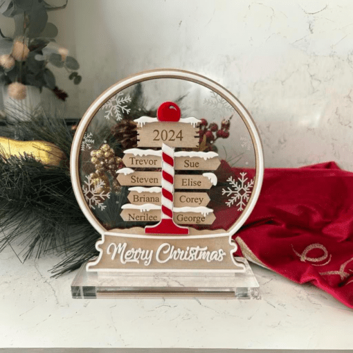 North Pole Family Christmas stand - Image 3