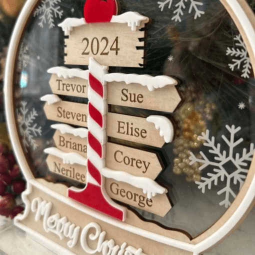 North Pole Family Christmas stand - Image 2