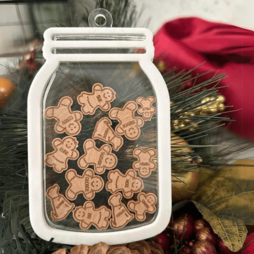 Gingerbread shaker ornament - Image 2