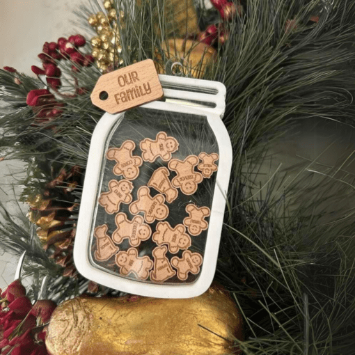 Gingerbread shaker ornament - Image 3
