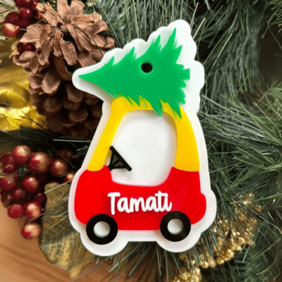 Personlised Tiny Tikes car