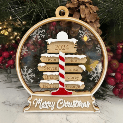 North Pole Group Ornament