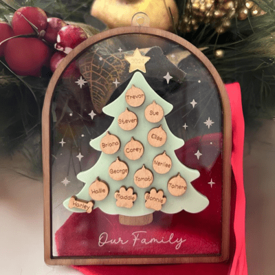 Christmas tree, window ornament
